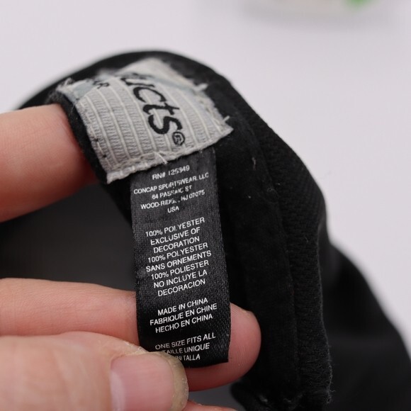 K-Products Fluor We Are One World Hat Cap Black Adjustable OS - Picture 9 of 14